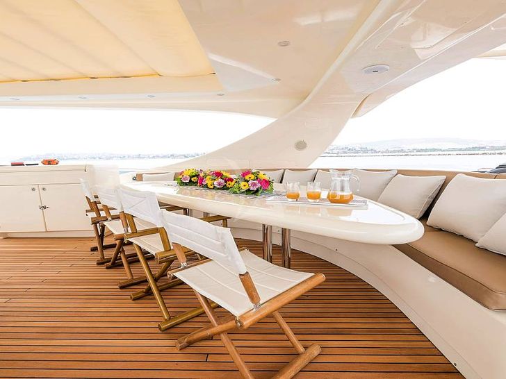 STAR LINK - Fly Bridge Dining Area STAR LINK - Fly Bridge Dining Area