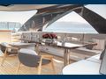 STARBURST III Bilgin Yachts 47 Sundeck Alfresco Dining