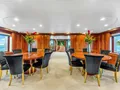 STAR DIAMOND Admiral 46m - dining area STAR DIAMOND Admiral 46m - dining area