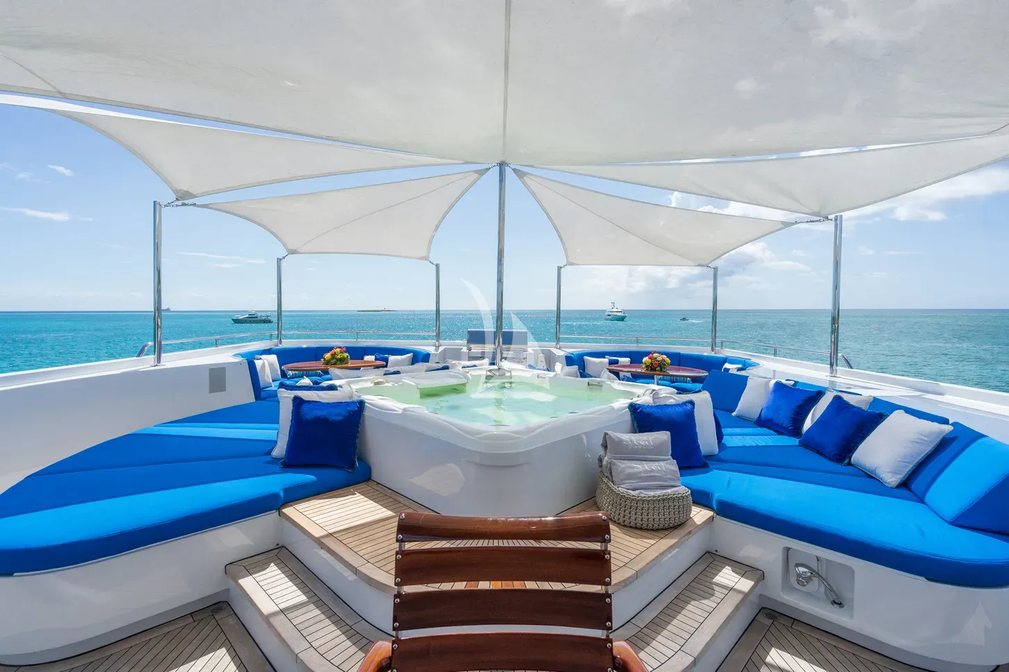 STAR DIAMOND Admiral 46m - sundeck jacuzzi