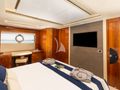 STARDUST OF MARY Sunseeker 86 master cabin and TV