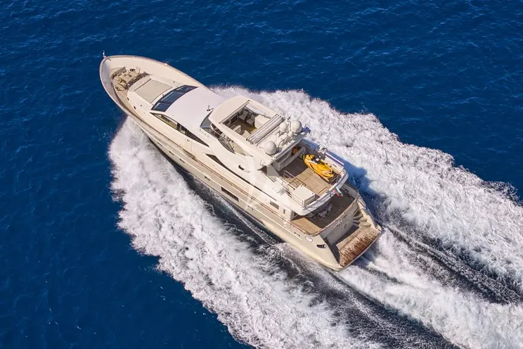 Charter Yacht STAR LINK - Falcon 90 - 4 Cabins - Athens - Mykonos - Paros - Santorini - Cyclades - Greece
