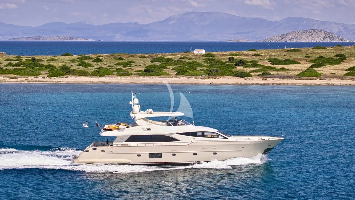 Charter Yacht STAR LINK - Falcon 90 - 4 Cabins - Athens - Mykonos - Paros - Santorini - Cyclades - Greece