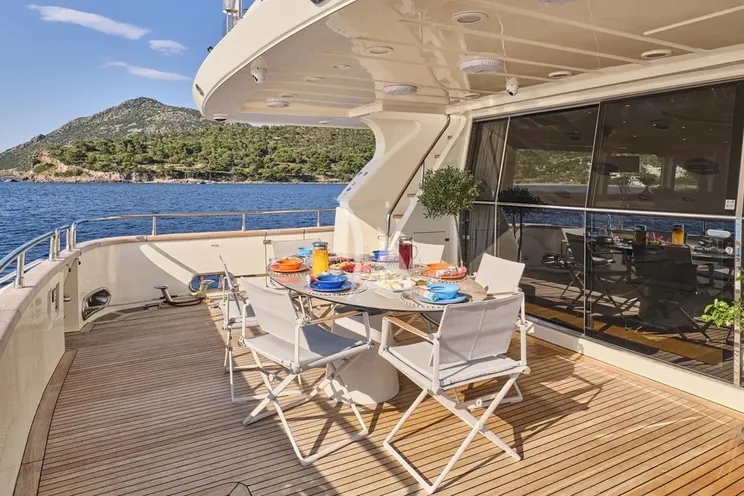 Charter Yacht STAR LINK - Falcon 90 - 4 Cabins - Athens - Mykonos - Paros - Santorini - Cyclades - Greece