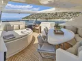 STAR LINK Falcon 90 - sundeck alfresco dining area STAR LINK Falcon 90 - sundeck alfresco dining area