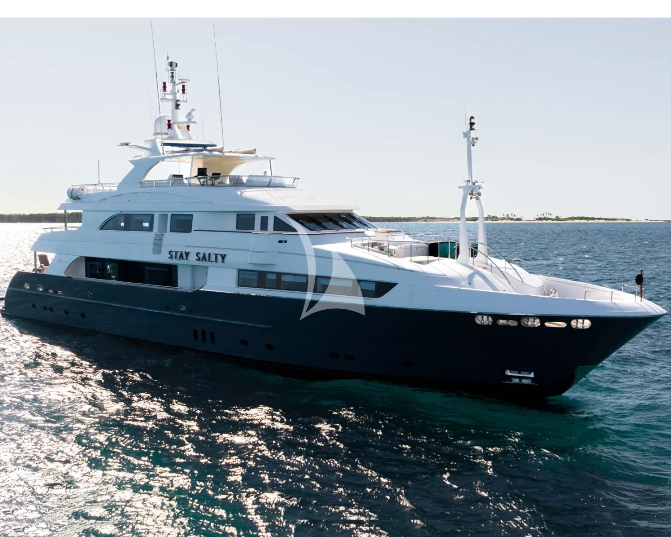 Charter Yacht STAY SALTY - Horizon P130 - 6 Cabins - Nassau - Exumas - Bahamas