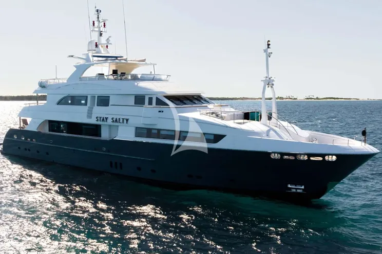 Charter Yacht STAY SALTY - Horizon P130 - 6 Cabins - Nassau - Exumas - Bahamas