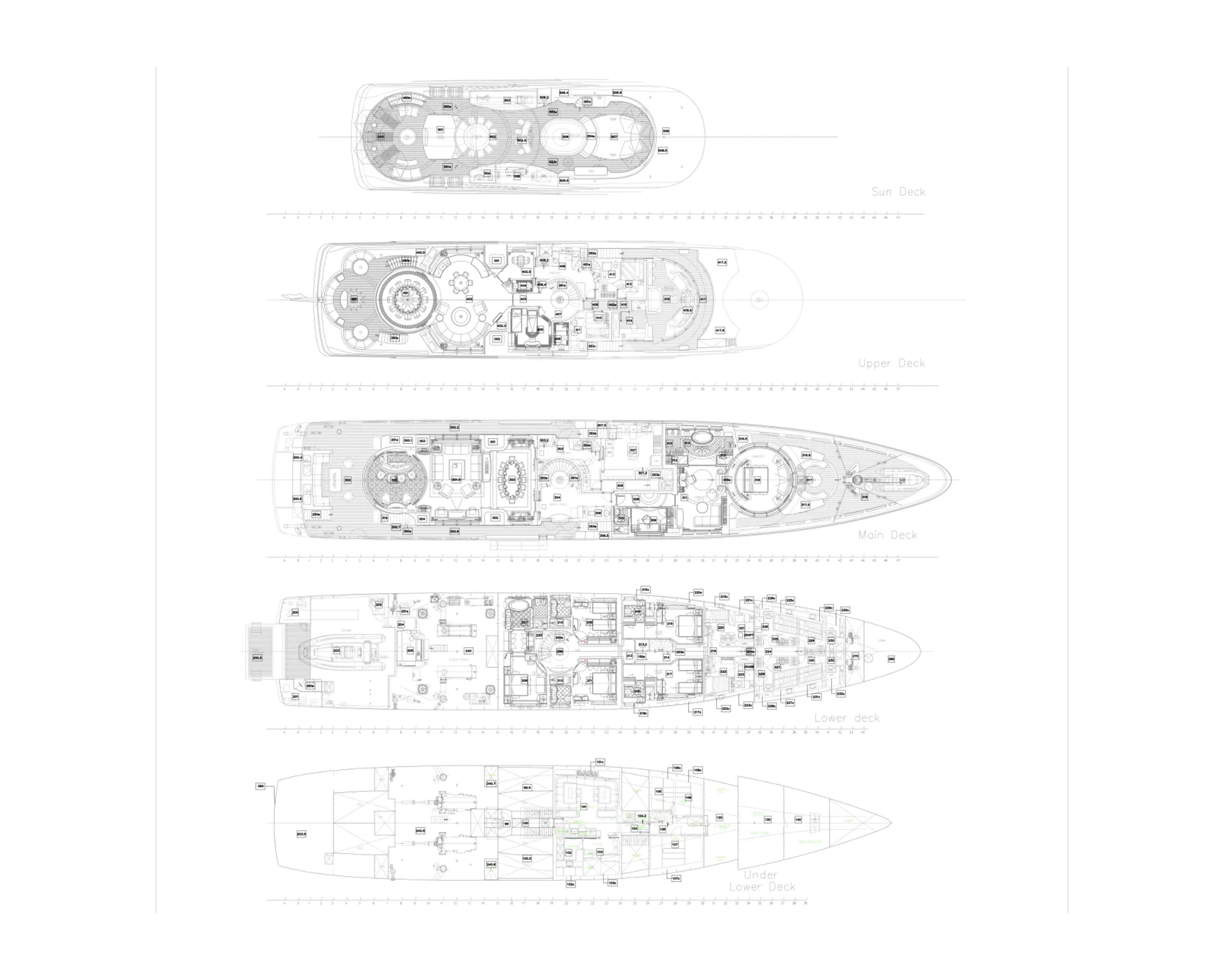 ST DAVID Benetti 60m - layout