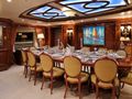 ST DAVID Benetti 60m - main dining area ST DAVID Benetti 60m - main dining area