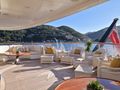 ST DAVID Benetti 60m - sky deck aft lounge ST DAVID Benetti 60m - sky deck aft lounge
