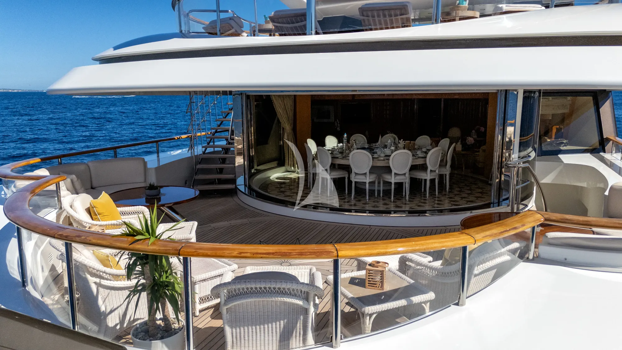 ST DAVID Benetti 60m - sky deck aft