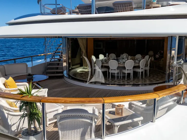 ST DAVID Benetti 60m - sky deck aft ST DAVID Benetti 60m - sky deck aft