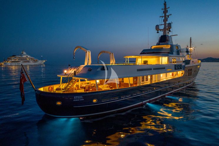 Charter Yacht STEEL - Pendennis 54m - 7 Cabins - Menton - Monaco - St Tropez - Nice - Antibes - Cannes - French Riviera