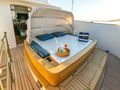 STEEL Pendennis 54m - foredeck sunbed STEEL Pendennis 54m - foredeck sunbed