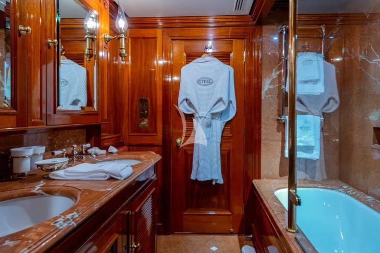 Charter Yacht STEEL - Pendennis 54m - 7 Cabins - Menton - Monaco - St Tropez - Nice - Antibes - Cannes - French Riviera