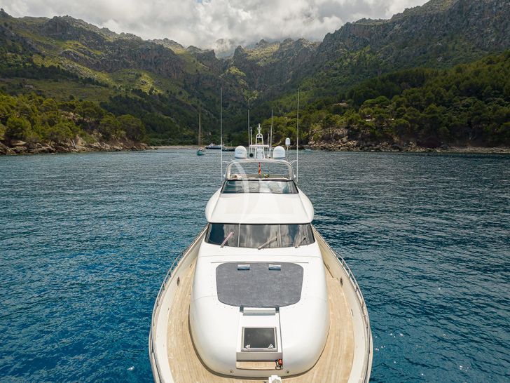SUBLIME MAR Maiora 28m - foredeck view SUBLIME MAR Maiora 28m - foredeck view