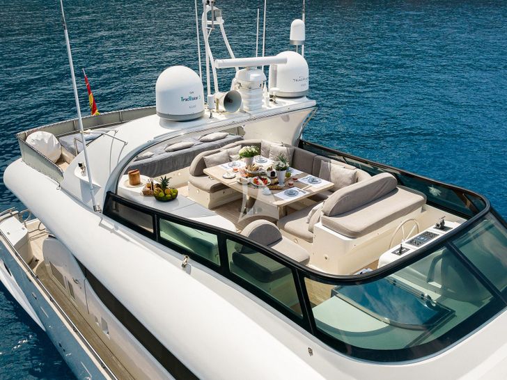 SUBLIME MAR Maiora 28m - sun deck SUBLIME MAR Maiora 28m - sun deck
