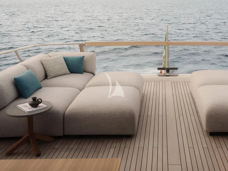 SUITU Sanlorenzo SL90A - flybridge lounge SUITU Sanlorenzo SL90A - flybridge lounge