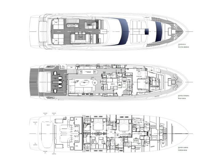 SUITU Sanlorenzo SL90A - layout SUITU Sanlorenzo SL90A - layout