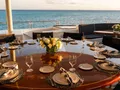 SUMMERDANCE Trinity 146 - sky deck alfresco dining set up SUMMERDANCE Trinity 146 - sky deck alfresco dining set up