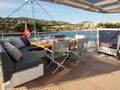 SUNBREEZE Sunreef 60 - flybridge seating and dining area SUNBREEZE Sunreef 60 - flybridge seating and dining area