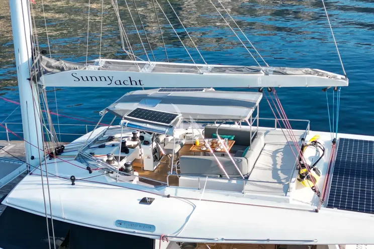 Charter Yacht SUNNYACHT - Sunreef 62 - 3 Cabins - Cannes - Monaco - St Tropez - French Riviera