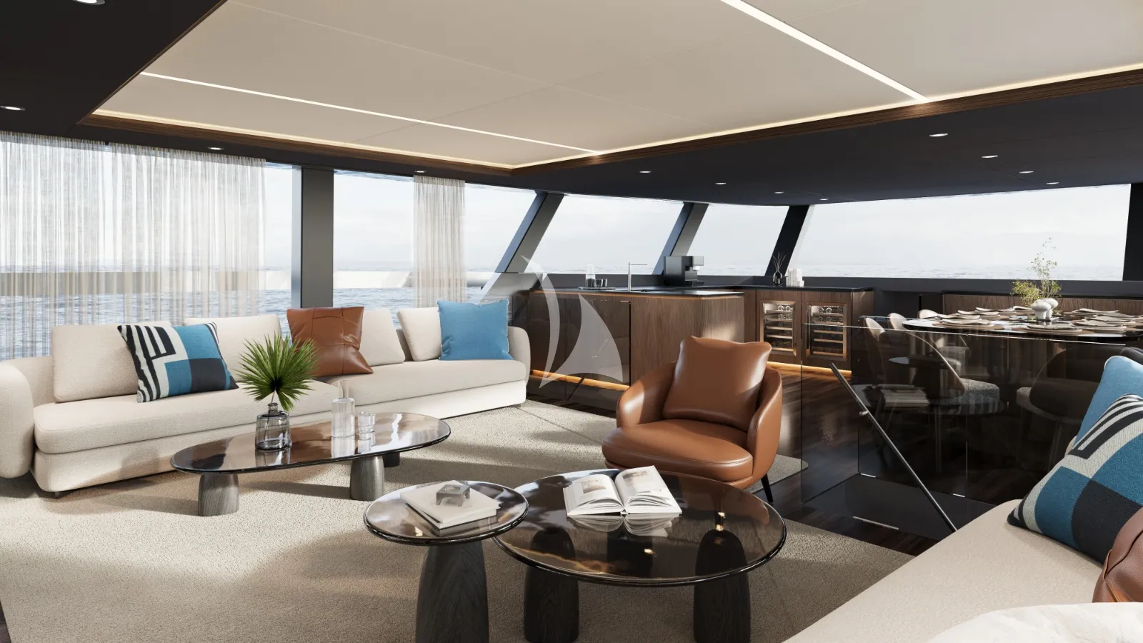 MIIA Sunreef Ultima 88 - main saloon