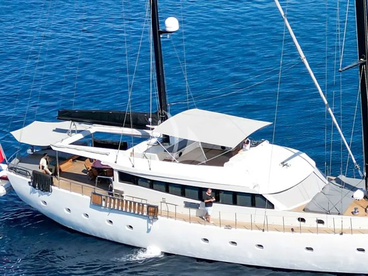 SURREYA ADA Yacht Works 33m - side aft shot SURREYA ADA Yacht Works 33m - side aft shot