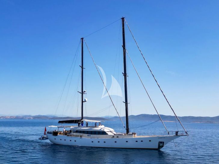 SURREYA ADA Yacht Works 33m - side profile SURREYA ADA Yacht Works 33m - side profile