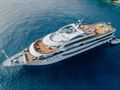 SYMPHONY Custom Yacht 52m - aerial shot SYMPHONY Custom Yacht 52m - aerial shot
