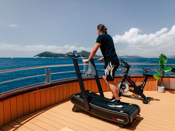 SYMPHONY Custom Yacht 52m - fitness equipment SYMPHONY Custom Yacht 52m - fitness equipment