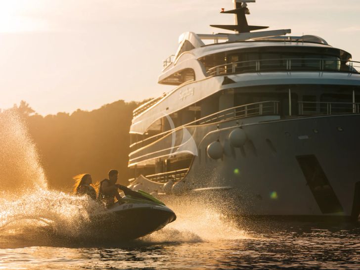 SYMPHONY Custom Yacht 52m - with the jet ski SYMPHONY Custom Yacht 52m - with the jet ski