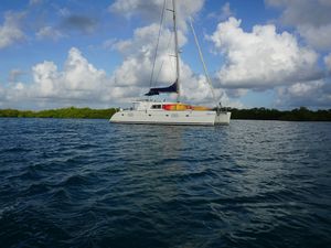 SAND STAR - Lagoon 500 - 3 Cabins - Drowned Cayes - Goff's Caye - St. George`s Caye - Belize SAND STAR - Lagoon 500 - 3 Cabins - Drowned Cayes - Goff's Caye - St. George`s Caye - Belize