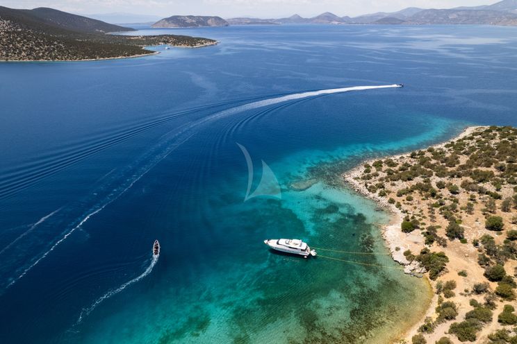 Charter Yacht ALEGRIA - Sanlorenzo 82- 4 Cabins - Athens - Paros - Mykonos - Santorini