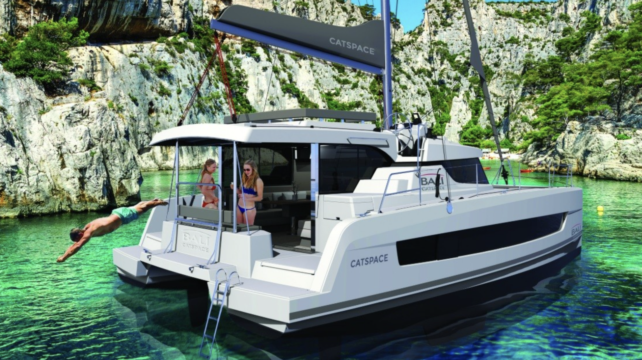 Charter Yacht Bali Catspace - 4 Cabins - Nassau - Exuams - Bahamas
