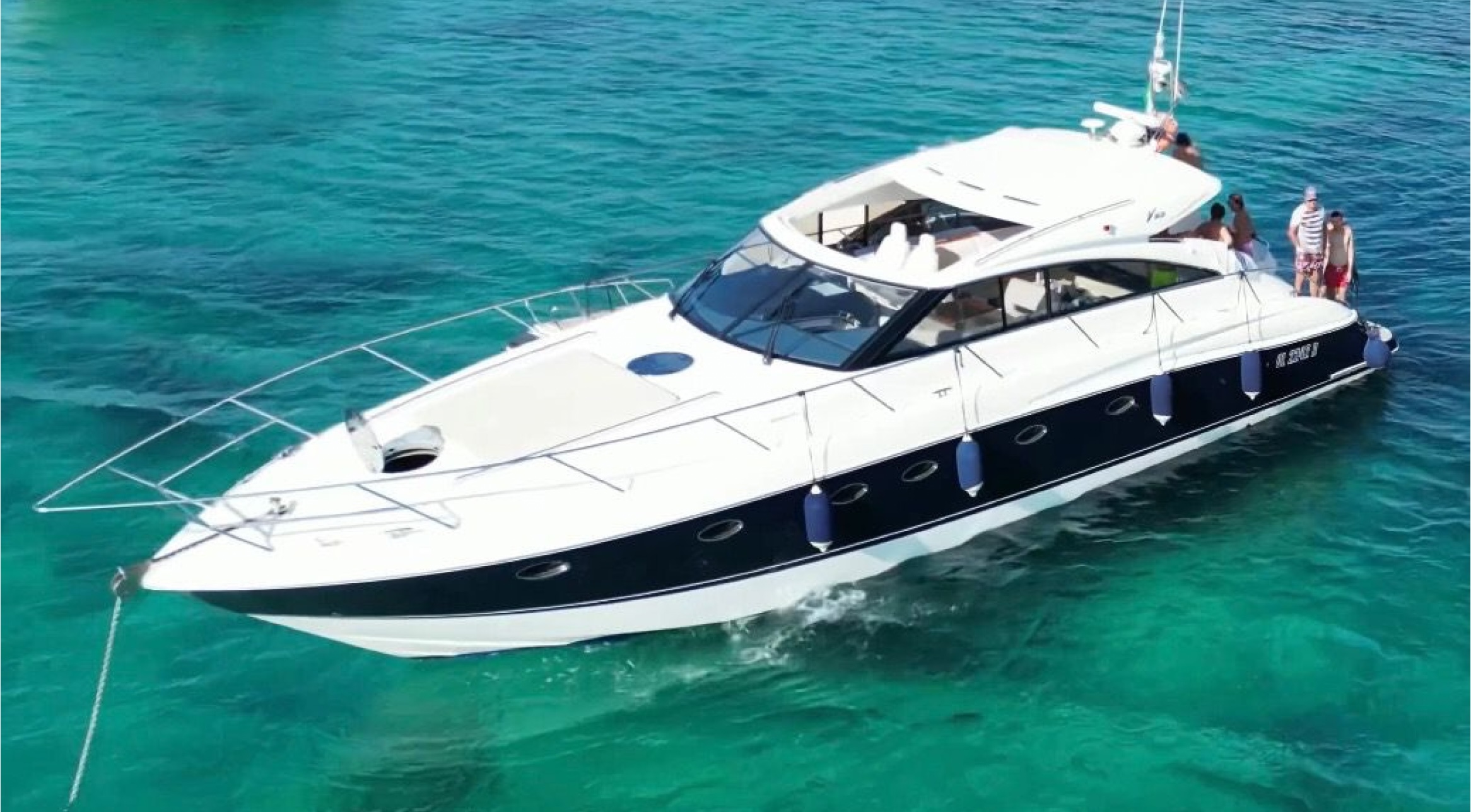 Charter Yacht Princess V53 - North Sardinia Day Charter Yacht - Porto Cervo - Olbia - Portisco - Sardinia