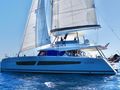 MAURICE Fountaine Pajot 59 - side profile MAURICE Fountaine Pajot 59 - side profile