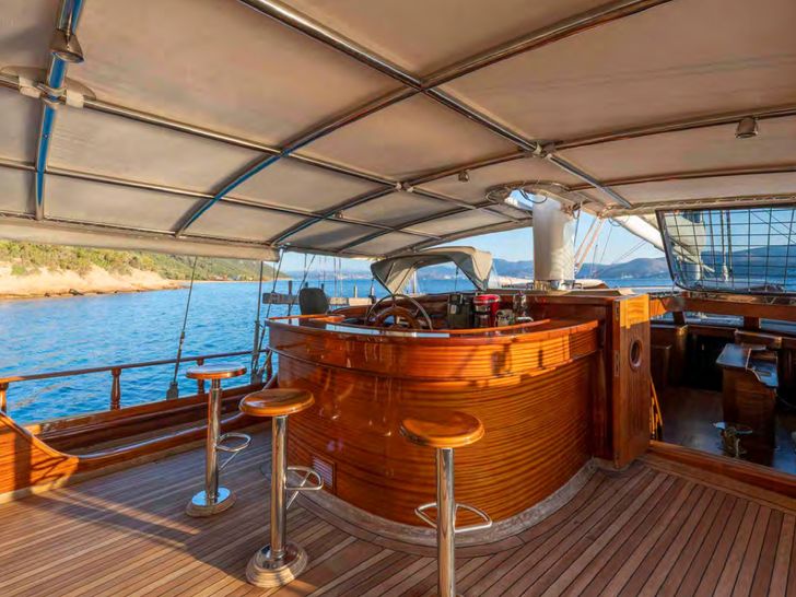 BEDIA SULTAN Gulet 35m - bar BEDIA SULTAN Gulet 35m - bar
