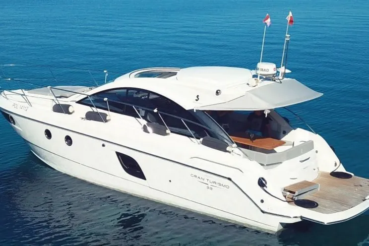 Charter Yacht Gran Turismo 38 White - French Riviera Day Charter Yacht - Juan les Pins - Antibes - Cannes - Nice - St Tropez