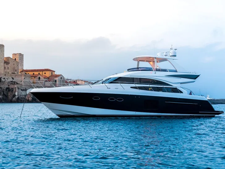 Princess 64 Fly Blue - profile Princess 64 Fly Blue - profile