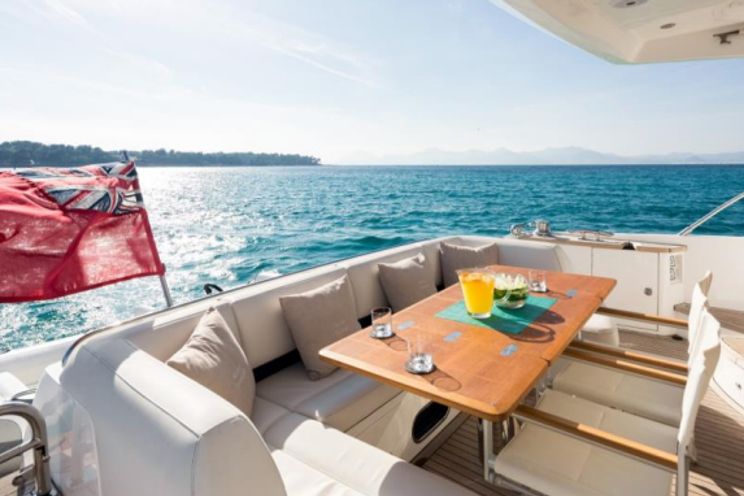 Charter Yacht Princess 64 Fly Blue - French Riviera Day Charter Yacht - Beaulieu - Nice - Cannes - St Tropez - Antibes