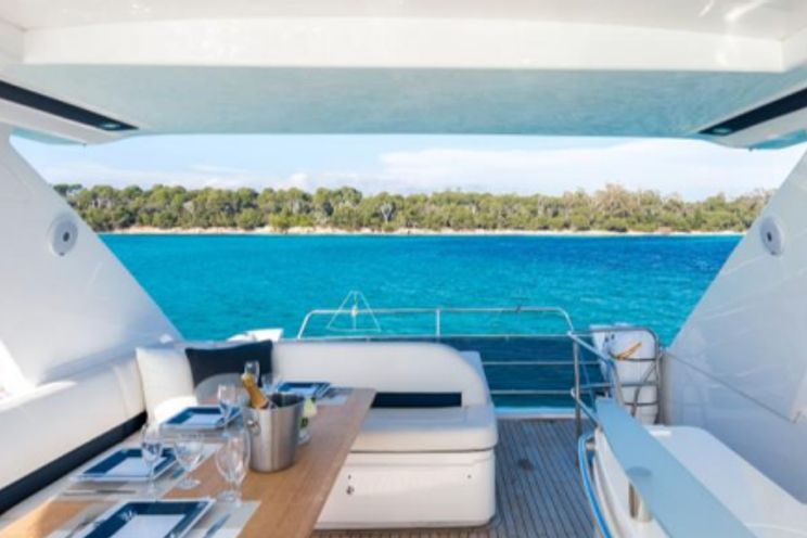 Charter Yacht Princess 64 Fly Blue - French Riviera Day Charter Yacht - Beaulieu - Nice - Cannes - St Tropez - Antibes