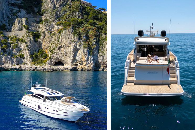 Charter Yacht PRINCESS 81 - Amalfi Coast Day Charter Yacht - 3 Cabins - Naples - Capri - Positano - Italy