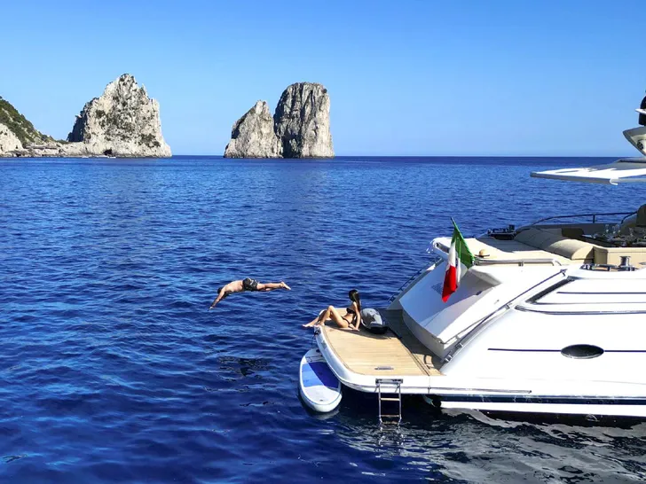 PRINCESS 81 - swim paltform PRINCESS 81 - swim paltform