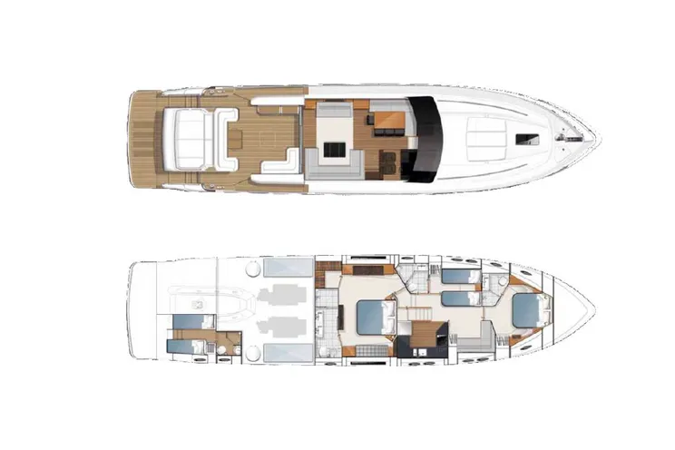 Layout for PRINCESS 81 - layout