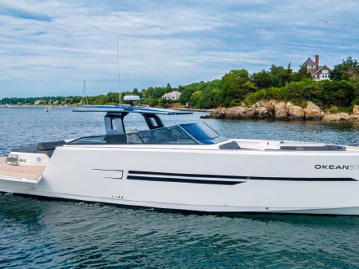 Okean 55 - side profile Okean 55 - side profile