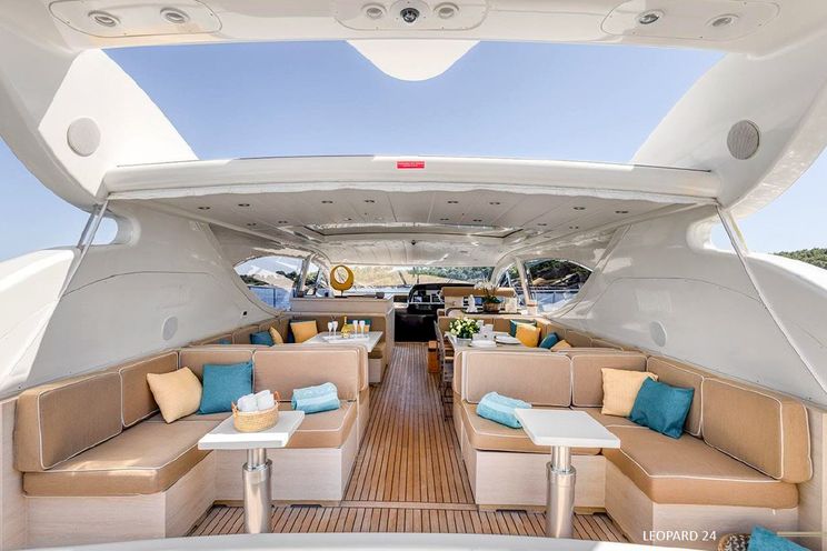 Charter Yacht Leopard 24m - French Riviera Day Charter Yacht - Golfe Juan - Cannes - St Tropez - Nice - Antibes