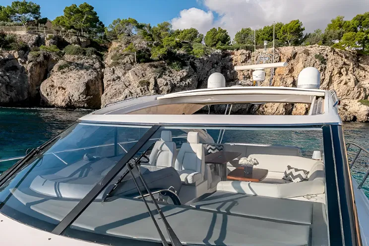 Charter Yacht Princess V48 - French Riviera Day Charter Yacht - Juan les Pins - Antibes - Cannes - St Tropez - Nice