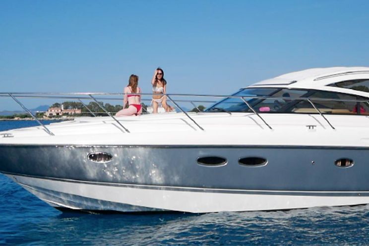 Charter Yacht Princess V48 - French Riviera Day Charter Yacht - Juan les Pins - Antibes - Cannes - St Tropez - Nice