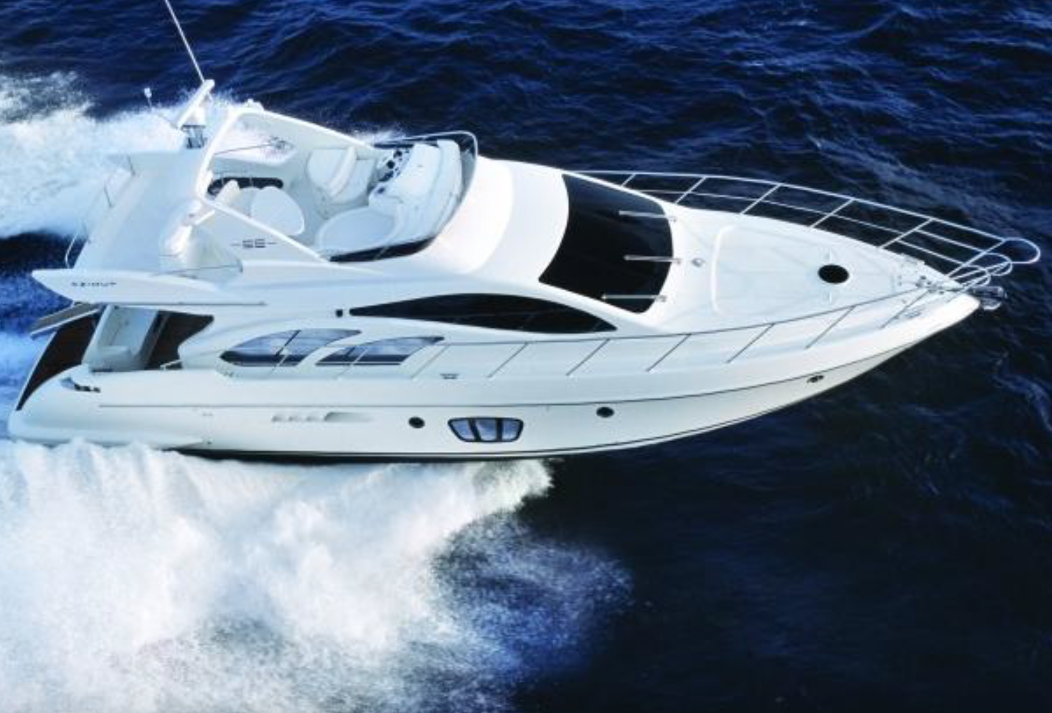 Azimut 55 Fly - French Riviera Day Charter Yacht - Juan les Pins - Antibes - Cannes - Nice - St Tropez